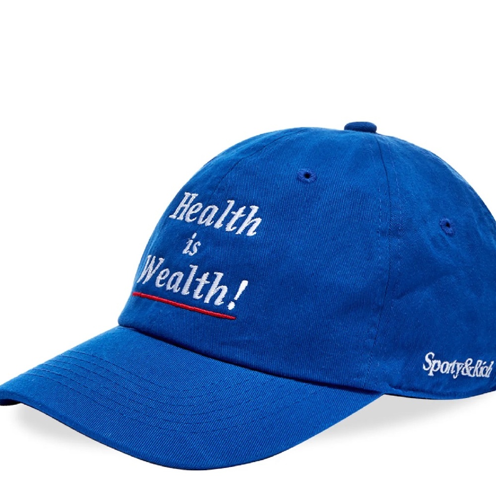 Sporty & Rich Health is Wealth Hat